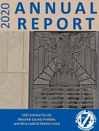 Image of front page of Annual Report for year 2020