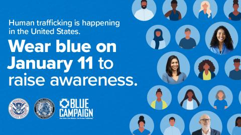 wear blue campaign to end human trafficking
