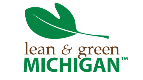 lean and green michigan logo