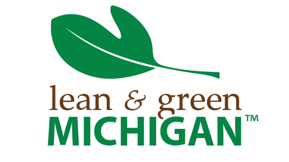 lean and green michigan logo
