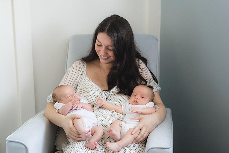 Chelssee Swarthout welcomes twins