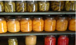 Picture of Home Canning Vegetable Jars