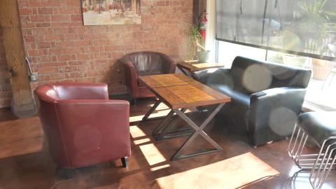 Eos Cafe seating