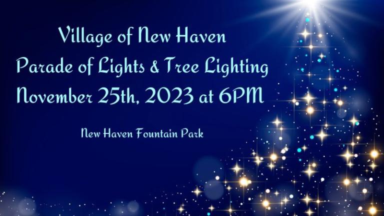 New Haven Parade of Lights Tree Lighting