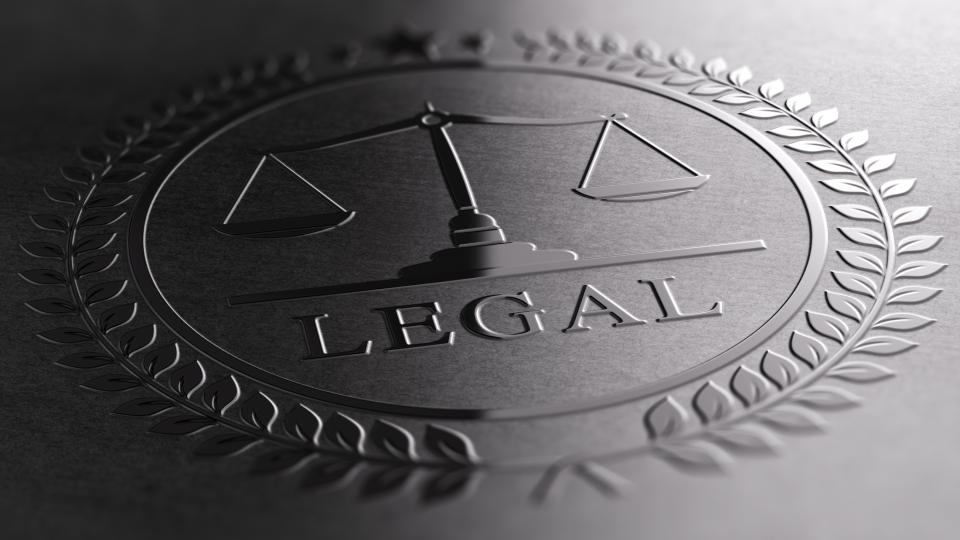 Image of a pressed legal seal