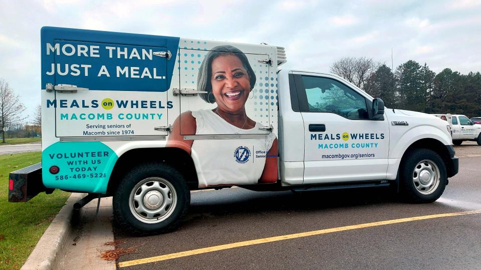 a meals on wheels delivery truck
