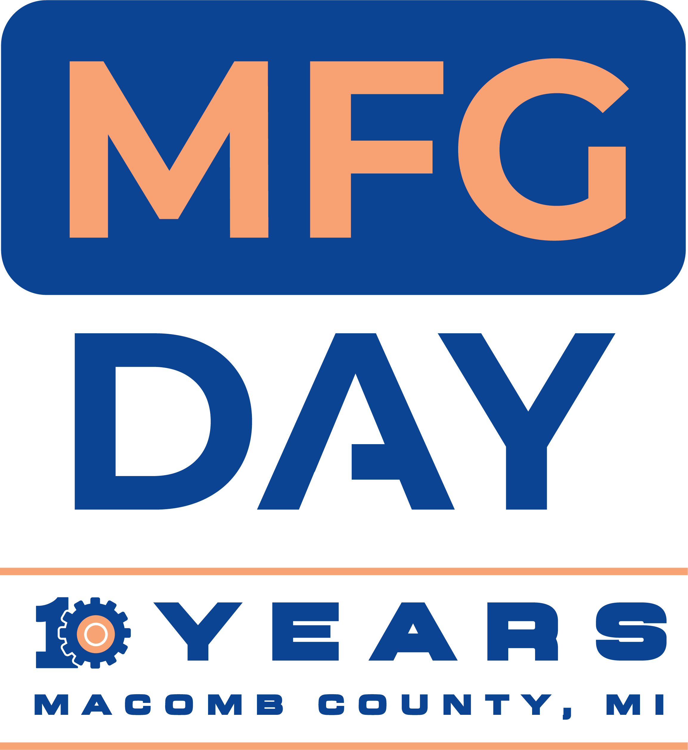MFG Day 10 Years logo