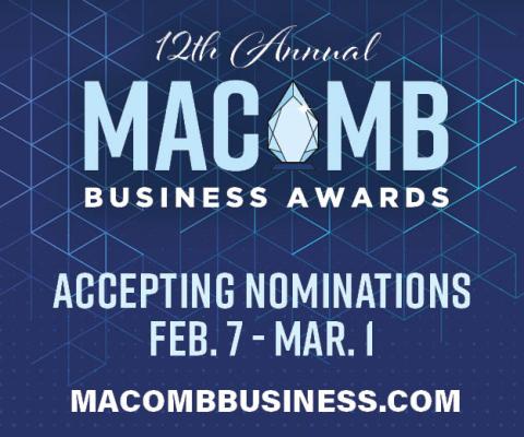 Macomb Business Awards 2024 nominations open soon