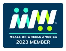 Meals on Wheels America member badge